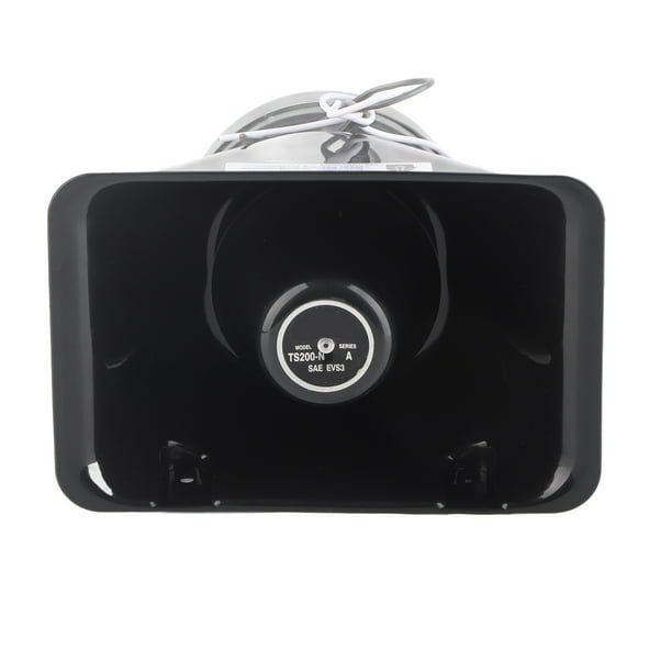 Bocina de alarma de coche universal de 12 V y 200 W, muy fuerte, compatible con sistema de alarma.