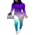 thumbnail image 1 of Female Jumpsuit  Neck Long Sleeve Bodysuit M, 1 of 6