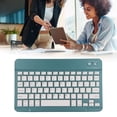 thumbnail image 1 of PC Keyboard, Wide Compatibility IOS Tablet Keyboard Long Battery Life  for PC for Tablet Yellow,Blue,,Green,Cyan, 1 of 8