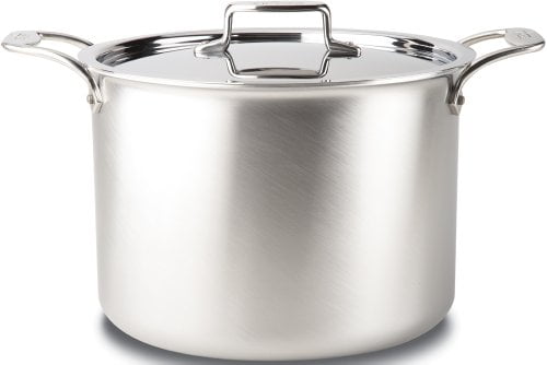 All-Clad D5 Brushed  18/10 SS 5-Ply 3-Qt.Casserole with Steamer Insert and Lid 