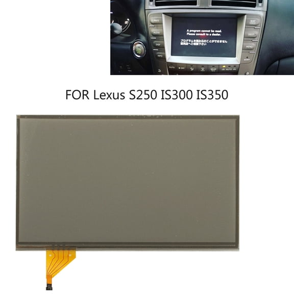 7.3" Navigation Touch Screen Digitizer For Lexus IS250 IS350 GS300 LTA070B511F