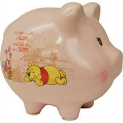 Disney Winnie the Pooh Piggy Bank, Pink