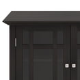 thumbnail image 5 of Simpli Home Bedford 39 inch Wide Solid Wood Transitional Medium Storage Cabinet in Hickory Brown, 5 of 8