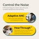 thumbnail image 3 of Jabra Elite 10 True Wireless Bluetooth Earbuds – Advanced Active Noise Cancelling with Dolby Atmos Surround Sound, All-Day Comfort, Multipoint, Crystal-Clear Calls – Gloss Black, 3 of 5