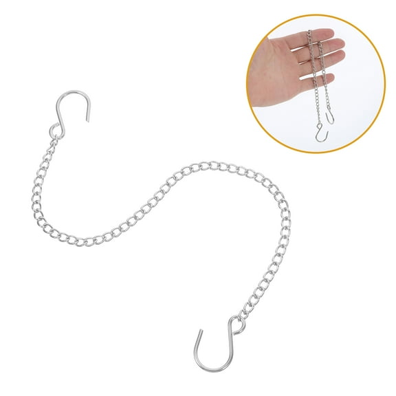 ULTNICE Signage Chains Stainless Steel 10Pcs 11.8In