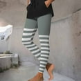 thumbnail image 5 of Uaswgudfs Slim-Fit Women's Yoga Leggings with Cuffed Leg Design, Stretchy Spandex Blend Fabric for Comfortable Support Gray 3XL, 5 of 9