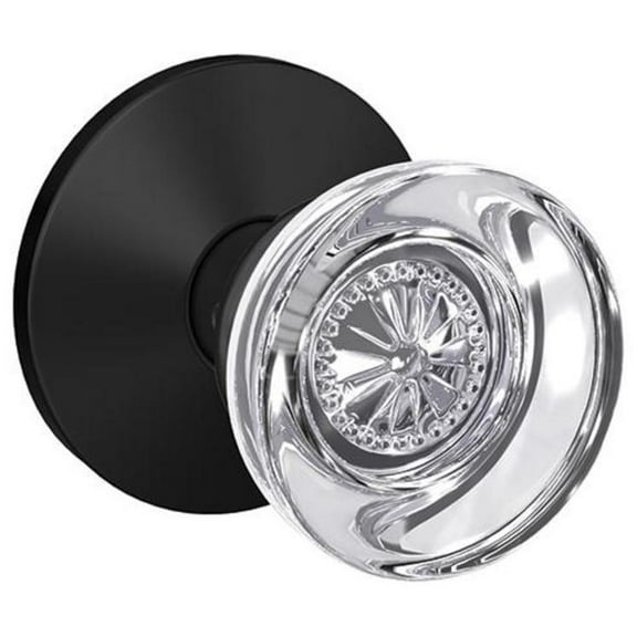 SCHLAGE FC172HOB622KIN Hobson Knob Kinsler Rose Non Turning Dum