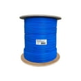 thumbnail image 2 of Monoprice Cat6A Plenum Bulk Cable - 500 Feet - Blue | UL, Solid, 650MHz, UTP, CMP, Bare Copper, 10G, 23AWG, TAA, For Computer Networking Cable, LAN, Modem, Router, 2 of 6