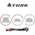 thumbnail image 4 of Tusk Folding Shift Lever + 1" Black/Red Tip for Honda CRF50F 2004-2009, 4 of 7