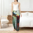 thumbnail image 5 of KLL Womens Flying Parrots In Jungle Print Pajama Pants Soft Pajama Bottoms for Women Cozy Lounge Pants-X-Large, 5 of 7