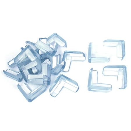 Table Desk Edge Guard Protector Rubber Corner Cushion Pad Clear Table Desk Edge Guard Protector Rubber