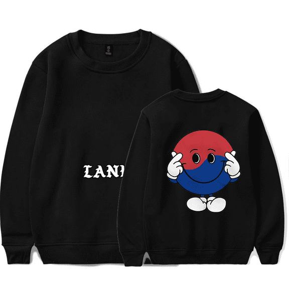 LANY Merch Sweatshirt Finger Cross Long Sleeve Crewneck Women Men Hoodie