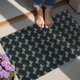 thumbnail image 4 of Black Cartoon Unicorn Pattern Door Rugs,Washable Non Slip Door Mats Indoor,Decorative Door Mats,Entry Mat Indoor for Entrance,Bedroom,Kitchen,Bathroom,20"x32", 4 of 6