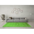 thumbnail image 3 of Ahgly Company Indoor Rectangle Oriental Green Industrial Area Rugs, 7' x 10', 3 of 4