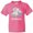 Neon Pink, variant on Inktastic My Godfather Loves me to the Moon and Back Elephant Family Youth T-Shirt