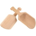 thumbnail image 1 of 2Pcs Wooden Spoons For Measuring Spoons Light Yellow Beech Wood Kitchen Utensil, 1 of 9