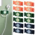 thumbnail image 4 of Muyoka Organizador de cables de 12 piezas, envoltorio de alambre autoadhesivo, rotación de 360°, mini soporte de gestión de cables para electrodomésticos de cocina, cafetera, olla a presión, freidora Muyoka Hogar, 4 of 7