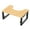 Log color, variant on Foldable Height Adjust Bathroom Stool Multipurpose Toilet Step Stool Easy Carry Toilet Stools for Elderly & Adults