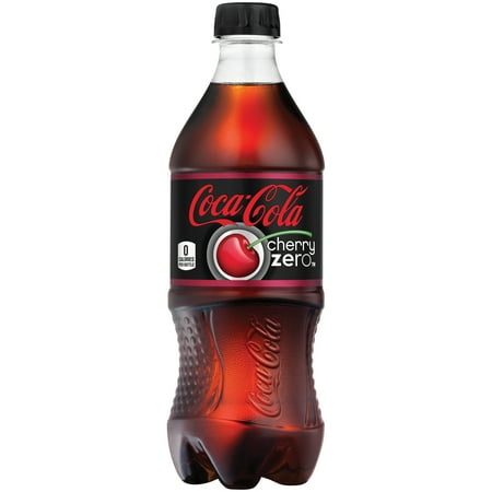 Coca-Cola Cherry Zero Bottle, 20 fl oz - Walmart.com