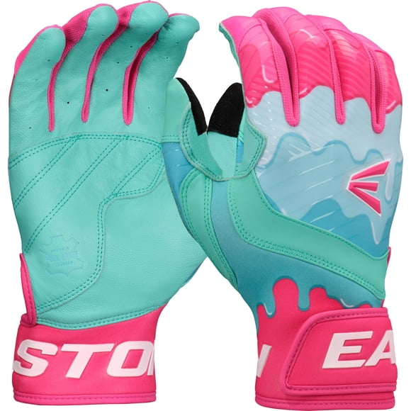 Guantes de bateo Easton Walk-Off ETHOS Mint/Pink Drip Adult XL
