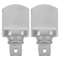 thumbnail image 1 of Cerradura de perilla de puerta de 2 piezas: perilla de bloqueo de seguridad resistente de acero inoxidable para el hogar, dormitorio, baño, fácil de instalar, ajuste universal, elegante, 1 of 7
