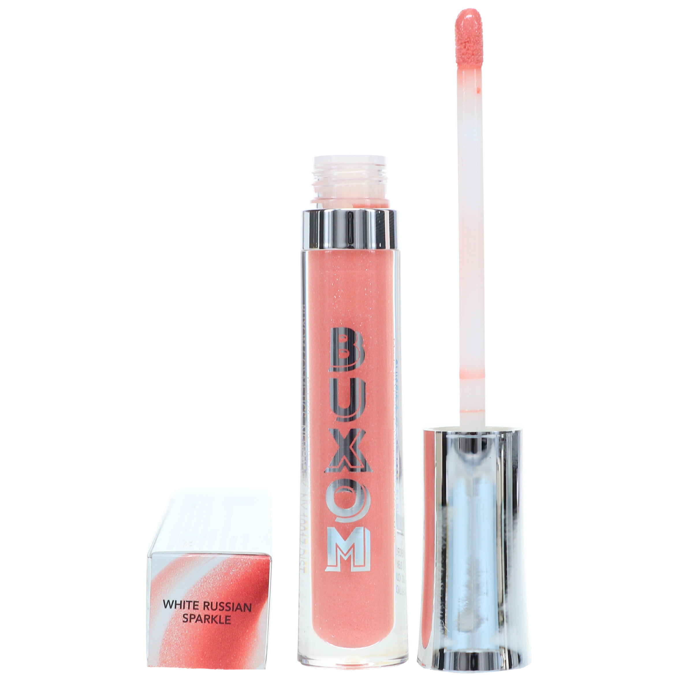 BUXOM Full-On Plumping Lip Polish Gloss White Russian Sparkle 0.15 oz 