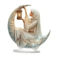 thumbnail image 3 of 2D Flat Moon Desk Ornament Visualización de arte de arte novedad acrílica con decoración de mesa base para sala de de regalo Estilo B, 3 of 8