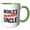 Green/White, variant on 3drose, Worlds Okayest Uncle, 11oz Magic Transforming Mug