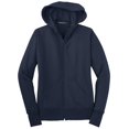thumbnail image 5 of Sport-Tek Women's Stylish Full-Zip Hooded Fleece Jacket, 5 of 6