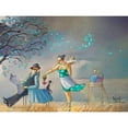 thumbnail image 3 of West, Ronald 14x12 Black Modern Framed Museum Art Print Titled - Ha! I Wish, 3 of 5