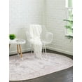 thumbnail image 4 of Unique Loom Timeless Collection Area Rug - Paul (5' x 8' Oval Gray/Beige), 4 of 9
