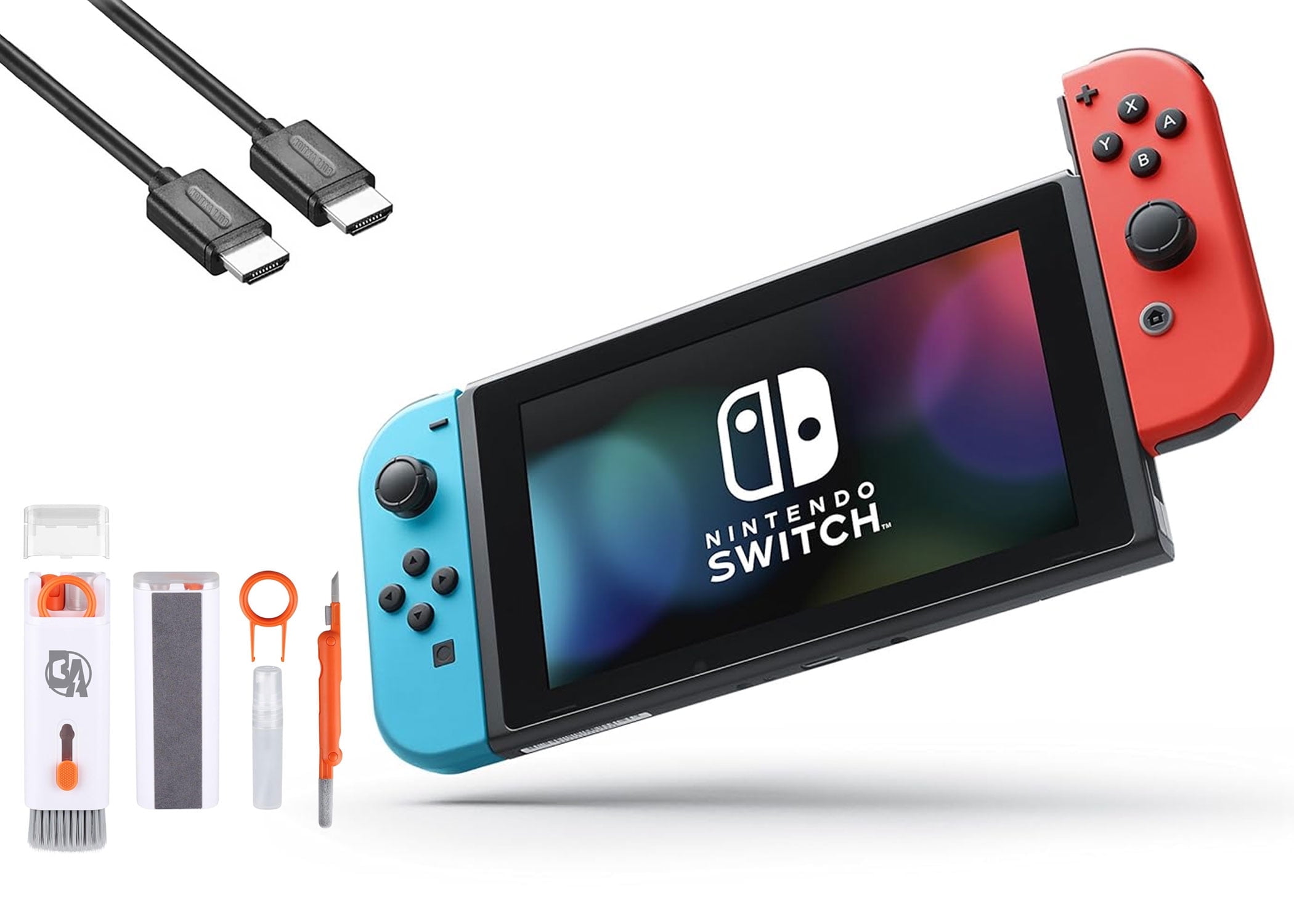 Restored Nintendo Switch 32GB Console with Gray Joy‑Con - HAC-001