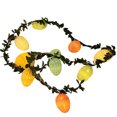 thumbnail image 1 of Guirnalda de luces para huevos de Pascua, decoraciones de Pascua, 2 metros, 10 LED, luz de huevo de Pascua agrietada de ratán verde, funciona con pilas para decoración de primavera, 1 of 7