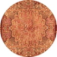 thumbnail image 1 of Ahgly Company Indoor Round Persian Orange Traditional Area Rugs, 4' Round, 1 of 1