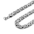 thumbnail image 2 of Collar Urban Jewelry de acero inoxidable estilo mecánico para hombre, 2 of 6