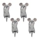 thumbnail image 1 of 4 Uds. Juguete con hierba gatera, juguete para interior de gato, ratón, juguete para masticar molar para gato, juguete de felpa, 1 of 5