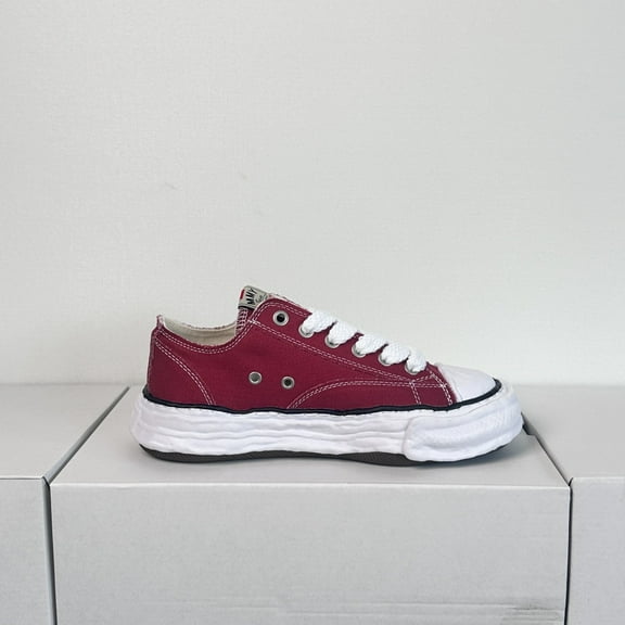 Maison MIHARA YASUHIRO MMY Shoes Peterson23 Low-top Sneakers Burgundy