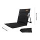 thumbnail image 2 of Silla plegable para acampar, silla de suelo para acampar al aire libre, Picnic, playa (negro), 2 of 9