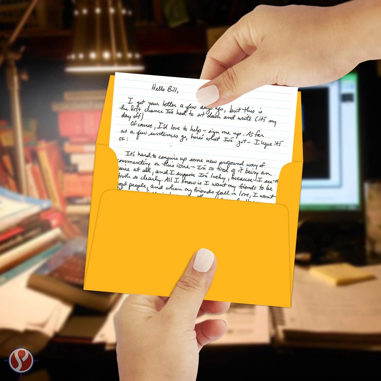 Gold A7 Bright Color Envelopes - 5 1/4 x 7 1/4 Inches - Perfect for 5x7 Photos, DIY Arts and Crafts Cards - for Professional and Homemade Projects - Value Pack of 50 Envelopes