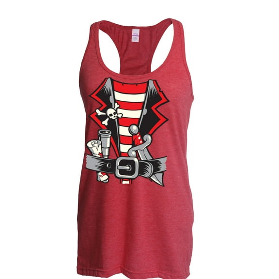 Artix - Women's Racerback Tank Top, up to Women Size 2XL - Pirate Costume
