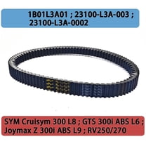 23100-L3A-0002 Drive Belt For SYM Cruisym 300 L8/Joymax Z 300i L9/GTS 1B01L3A01