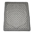 thumbnail image 3 of BabyFad Trèfle Gris Ensemble de Literie de Bassinette 9 Pcs – Ensemble de Literie de Chambre de Bébé Doux 100 % Coton pour Garçons et Filles Neutres – Design Moderne Trèfle Gris, Convient aux Bassinettes Standard, 3 of 6