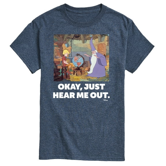 Disney - The Sword And The Stone - Okay, Just Hear Me Out - Men's Short Sleeve Graphic T-Shirt