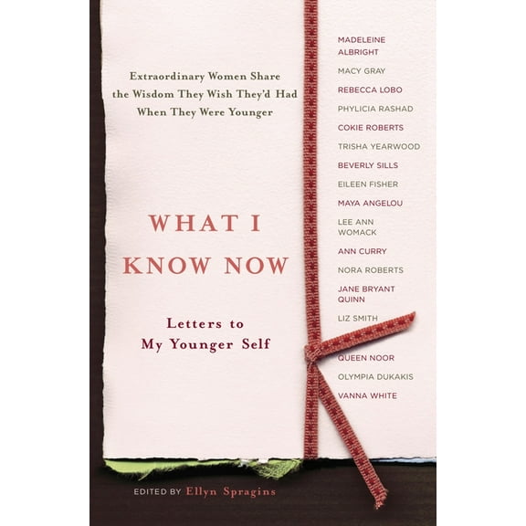 What I Know Now : Letters to My Younger Self (Hardcover)