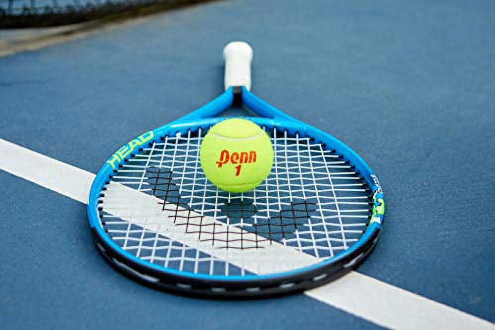 Penn Regular Duty Felt Pressurized Championship Tennis Balls, Yellow, 72 Pieces