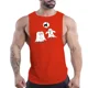 thumbnail image 3 of Ropa para hombre, camiseta sin mangas de secado rápido, camiseta sin mangas, baloncesto, moda para exteriores, ocio, transpirable, cuatro estaciones, Y2k, deporte, Fnaf, gimnasio, 3 of 5