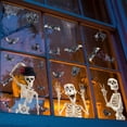 thumbnail image 5 of ShaoXinWan Halloween Static Window Clings, Spider Pumpkin Bat Castle Skeleton No-Glue Glass Decals, Reusable Decor For Household Window And Party Venue, 5 of 6