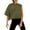 Green-d, variant on QHFBli Womens Basic Crop Top Drop Shoulder T Shirt Half Sleeve Cropped Tee Crewneck Short Sleeve Casual Summer Solid Crop Tops
