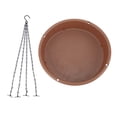 thumbnail image 1 of Solar Bird Bath Fountain Pump, Solar Bird Bath Fountain 6 Nozzles Hanging Style With Chain For Garden, 1 of 8