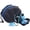 Royal Blue, variant on PoopPac Designs  Dog Walker Waste Case Black with Purple Zipper